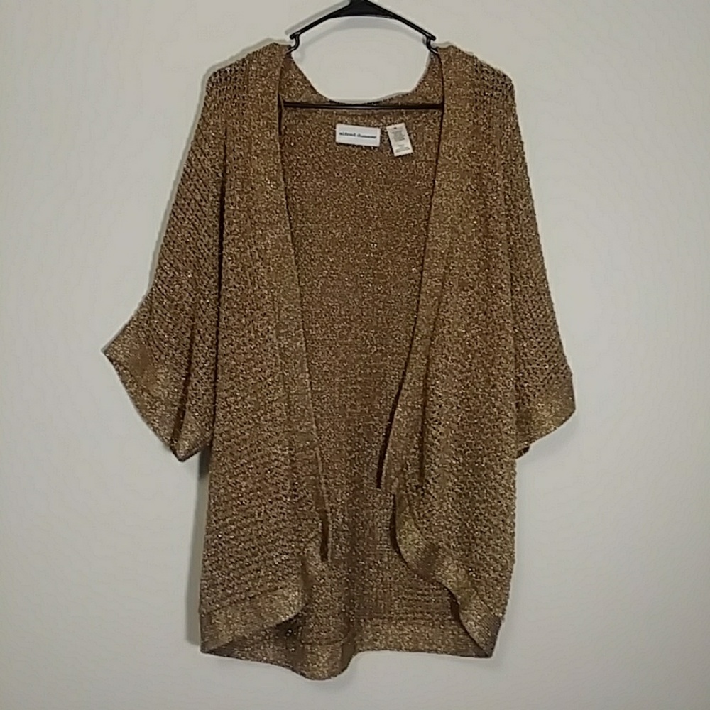 Knitted kimono